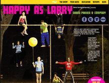 Tablet Screenshot of happyaslarrytour.co.uk